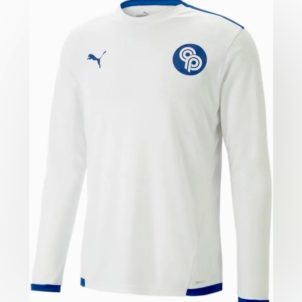NWT - Puma Christian Pulisic l/s jersey - Men’s L - Never worn White/blue/red